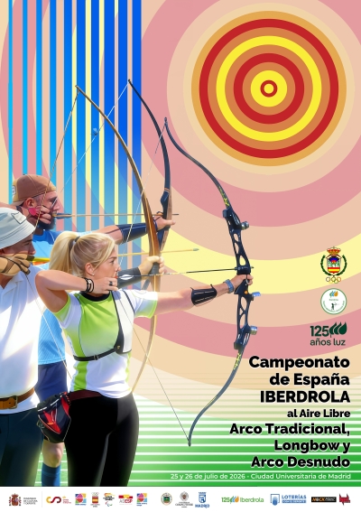 Campeonato de España de Arco Tradicional, Longbow y Arco Desnudo al Aire libre