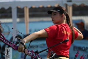 Medalla de oro de Emma Gil en Ruse